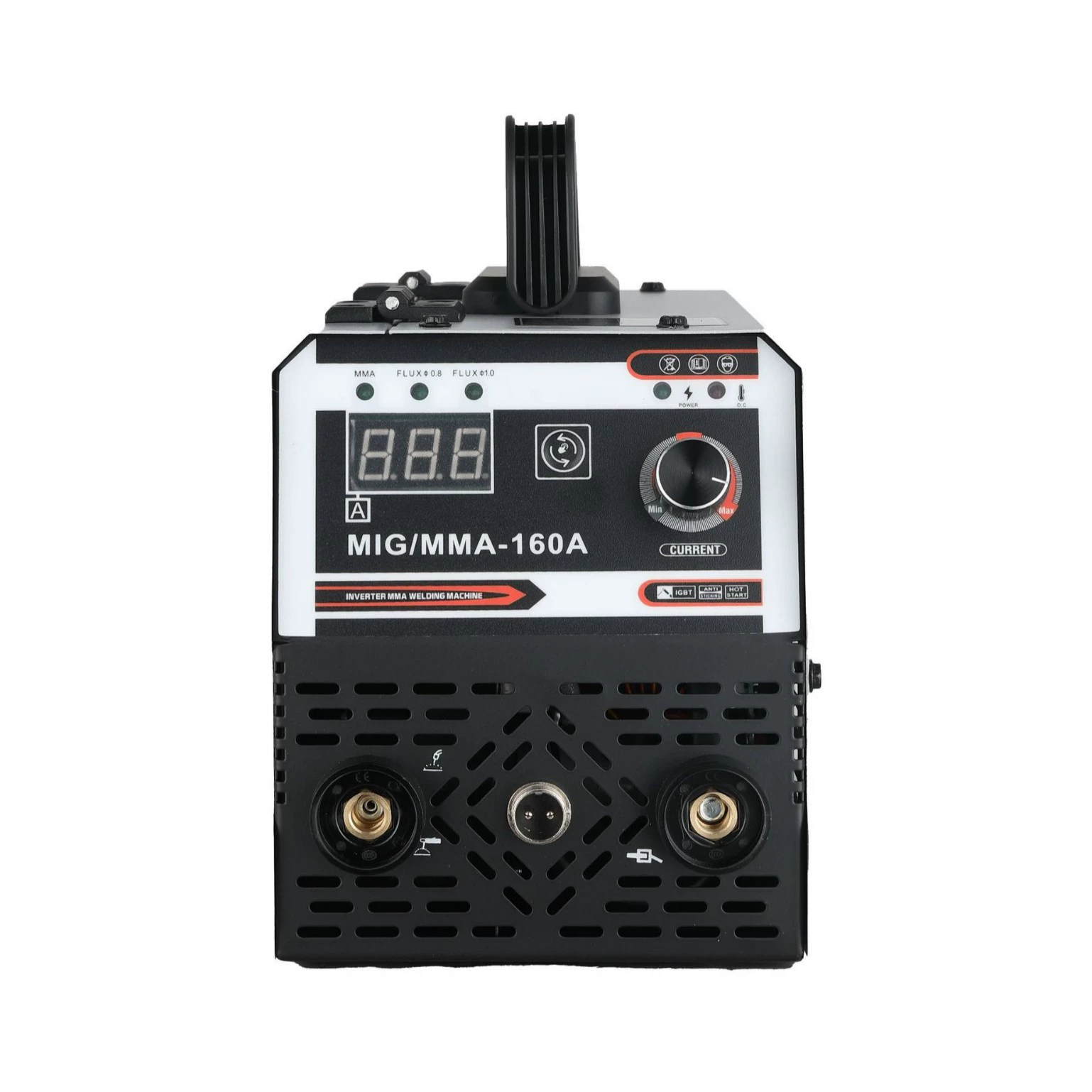 Сварочный аппарат MIG/MMA-160A, 120A 220 В Европейский стандарт, Без газа 1 кг принадлежности
