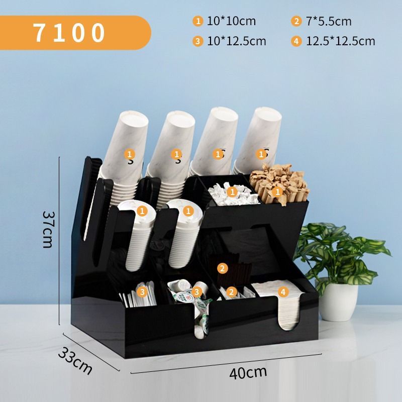 블랙 7100 [업그레이드된 두꺼운 아크릴 소재]%