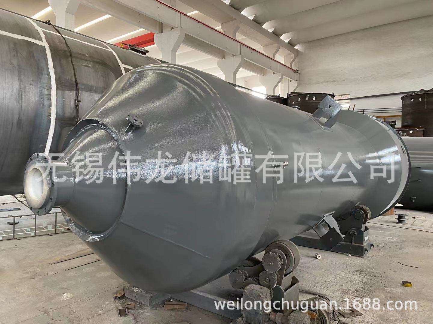 酸碱搅拌罐,化工反应罐,化学反应釜,钢衬塑储罐特种盘管