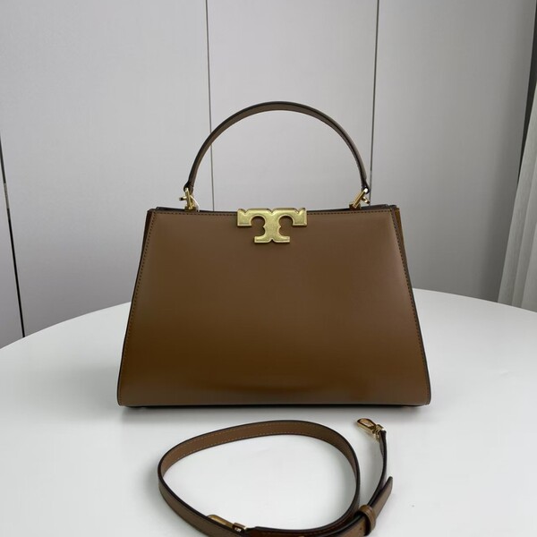 Leather one-shoulder bag