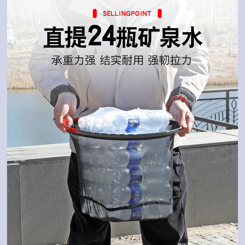 新型の魚すくいアルミニウム合金は網の頭の一体成型のねじの8mmの小さい網の目の超清の蜂の巣の速乾を写します。|undefined