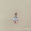 No. 3 nylon hook piece milk tea without lock