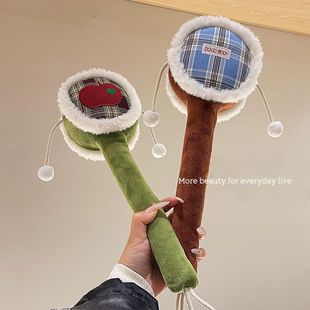 Hand-held massage beating stick rattle plush back beating device shoulder neck beating device leisure massage stick small hammer