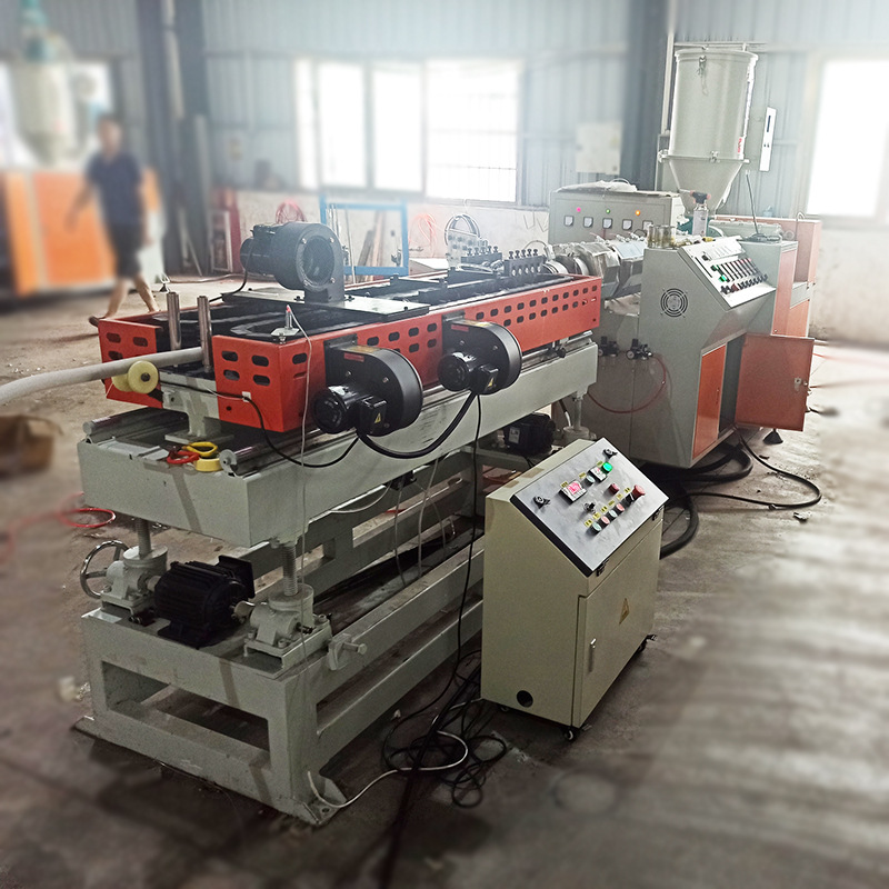 PVDF塑料棒材挤出机PEEK棒材生产线POM棒材挤出机塑料焊条挤出机