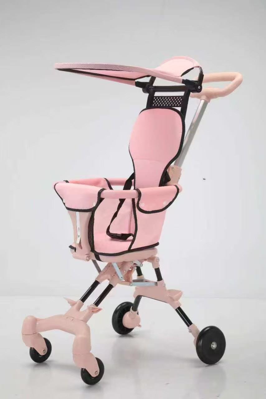 핑크 + 쿠션 + 차양