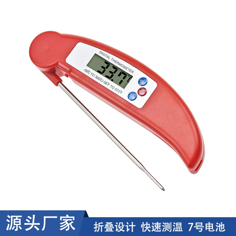 Оптовая складной электронный масляный Термометр Кухня Еда на открытом воздухе барбекю термометр для барбекю Быстрое измерение температуры масла Температура воды