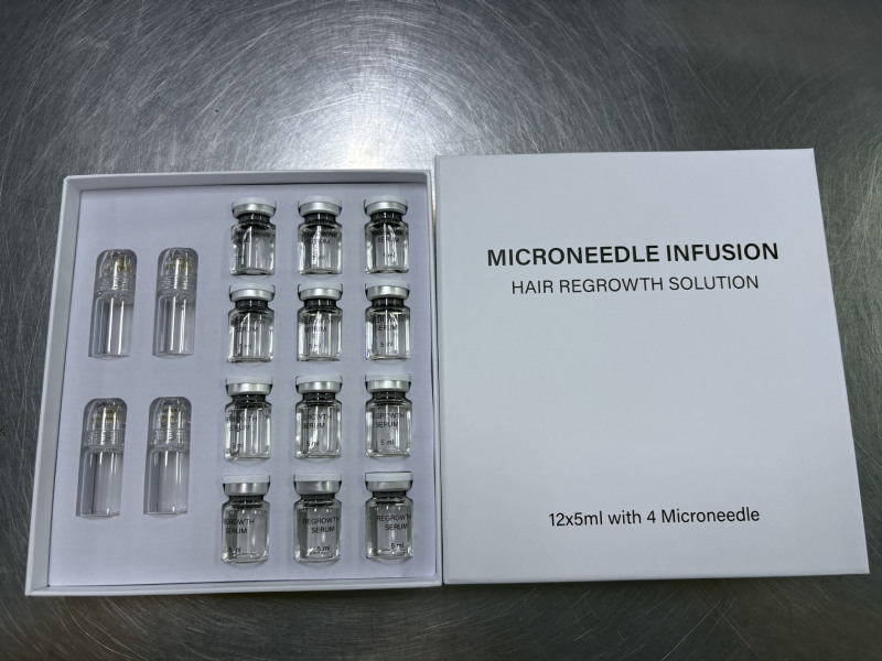 跨境 防脱密发微针精华套装头发微针精华Micro-needle hair serum|undefined