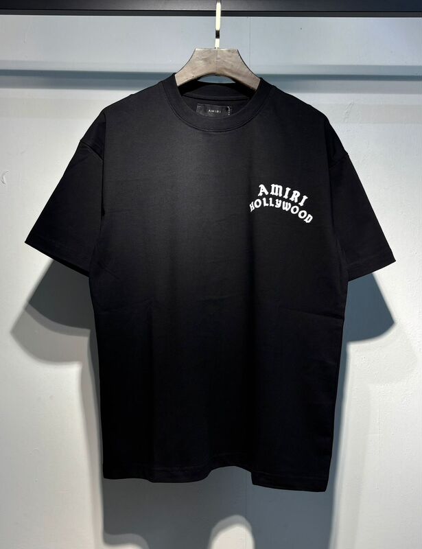 貿易クロスAm新文字クラシックプリント半袖男女同型カップルTシャツiri夏高iri製品タイプ|undefined