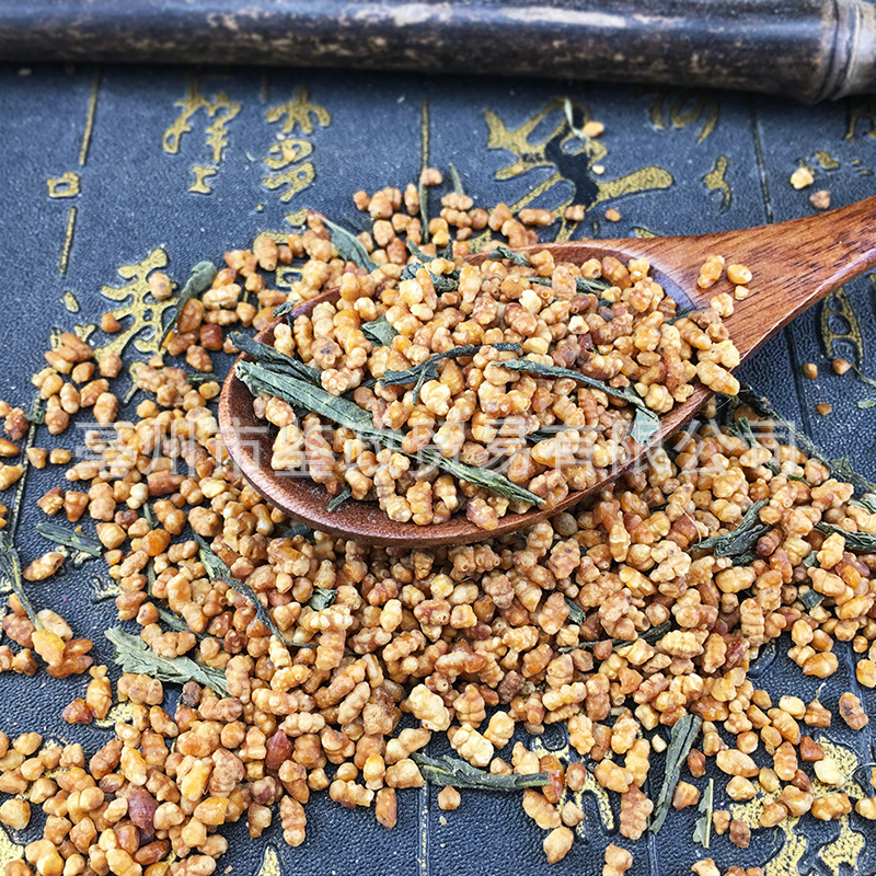 Genmaicha Brown Rice Tea Loose Grains 500g Bulk Ingredient for Japanese Style Brews and Blends specifications