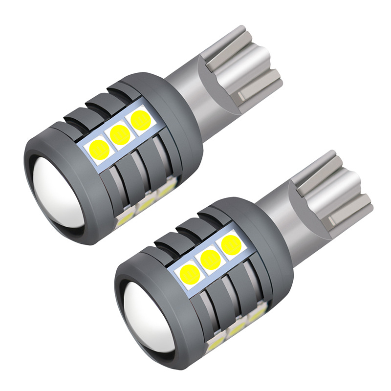 Nuevo transfronterizo de aluminio de aviación LED luz de retroceso luz de freno T15 - 3030 - 16smd decodificación electrodo sin lámpara de automóvil