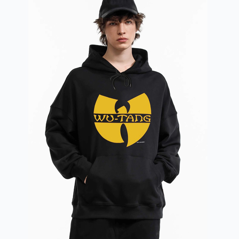 European and American Hip-Hop American Retro Trendy Brand Wutang Wudang Rap Classic Hooded Sweatshirt Hoodie