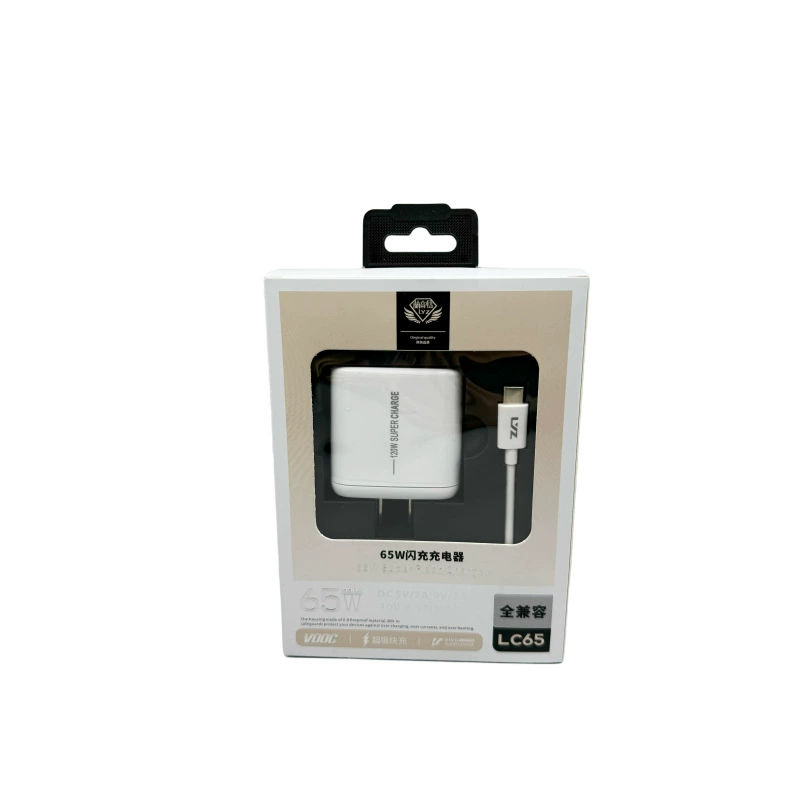 Зарядное устройство LYZ LC65, 65W быстрая зарядка, универсальное, USB‑C/USB‑A