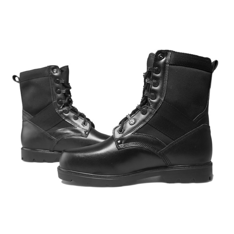 作战靴秋冬高帮劳保安鞋户外防水工装鞋超轻作训练鞋防护靴保安鞋