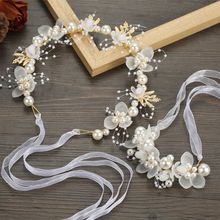 花环发箍头饰公主花环超仙发箍花童婚礼头花演出主持度假腕花发箍