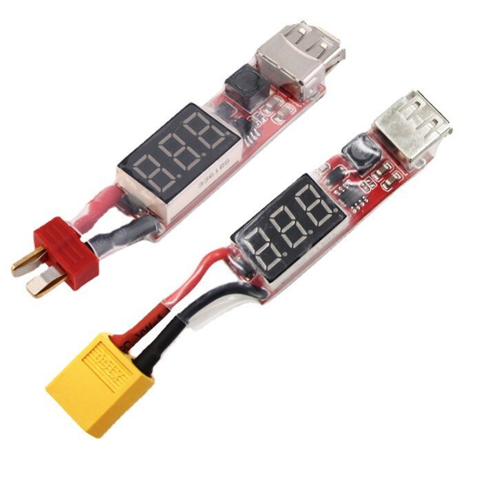 2S-6S Charging Converter for Model Aircraft Lithium Battery to USB Phone Charger with Voltage Protection Function for Drones 2S-6S Charging Converter for Model Aircraft Lithium Battery to USB Phone Charger with Voltage Protection Function for Drones