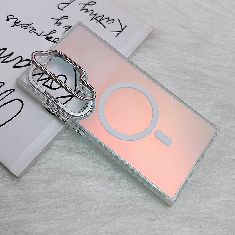 Two-Color Xuncai Lens Bracket Suitable for Samsung S26U Mobile Phone Case, New Galaxy S25U High-End Protective Case