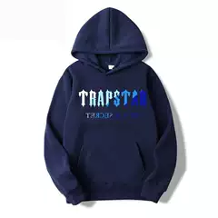 TRAPSTAR sportswear men's warm loose hooded sweater Street sweater fashion sweater casual sweater