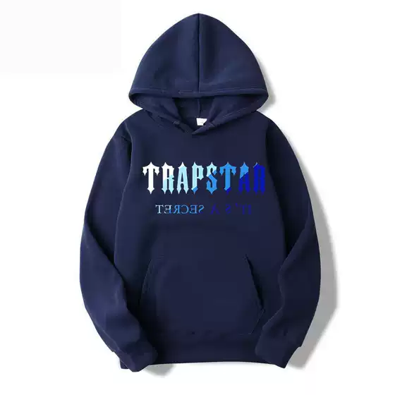TRAPSTAR sportswear men's warm loose hooded sweater Street sweater fashion sweater casual sweater