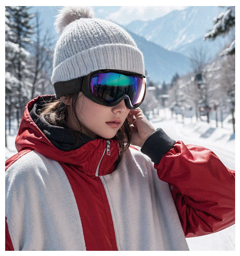 Unisex anti-condens skibril groot frame winddicht_voghion.com