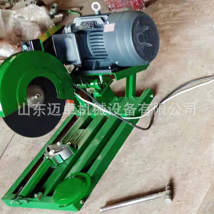 三相钢材台式砂轮机 电动砂轮无齿锯 小型钢材台式砂轮切割机