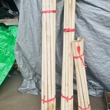 批发农用大锄头硬木柄铁锹农具配件1.6米家用木杆子实木锄头把