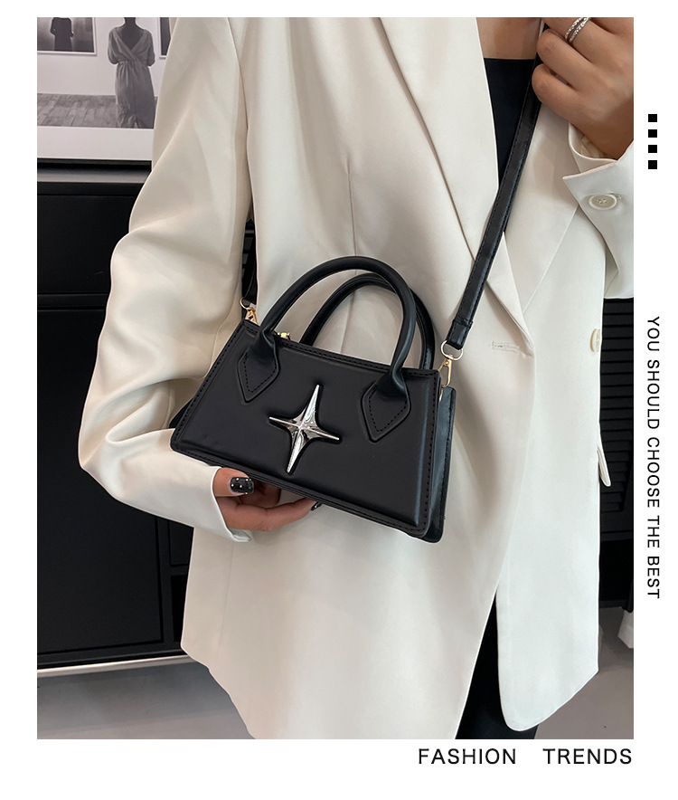 Semplice nuovo stile estivo 2023, popolare quest'anno, borsa quadrata piccola a tracolla portatile da pendolarismo casual in stile occidentale per donna_voghion.com