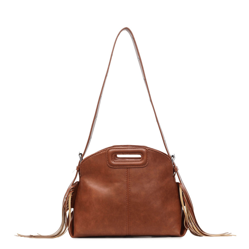 Bolsa de mano de moda con bordas 2026 temperamento de viaje al trabajo sensación cotidiana de salida de hombro de mujer