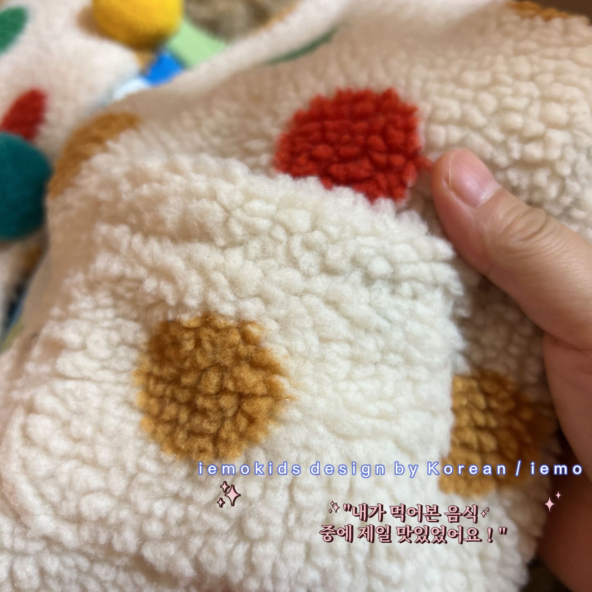 Otoño e Invierno nueva Corea del Sur ropa para niños niñas pequeñas y medianas bolsillo de felpa lana de cordero color sólido lunares chaleco forrado de lana chaleco