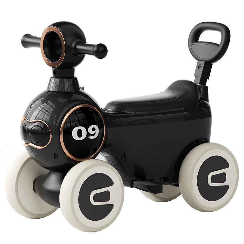 Nuevo patineta infantil, coche de torsión, música, iluminación, bebé puede sentarse, empujar, 1 - 4 años de edad, cuatro ruedas, niños y niñas deslizándose