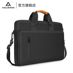 Cross-Border Laptop Bag 14-16inch Business Waterproof Large-Capacity Portable Briefcase Shoulder Crossbody Bag