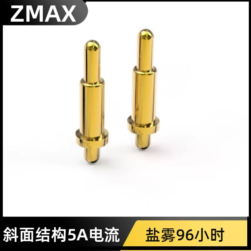 双头弹簧针导电信号针方便组装型免焊接式POGOPIN双头针连接器