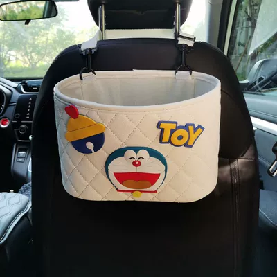 Seat Back Organizer Hanging Bag – Car storage bag/box - laughing-blue-fat-man-white-storage-pocket