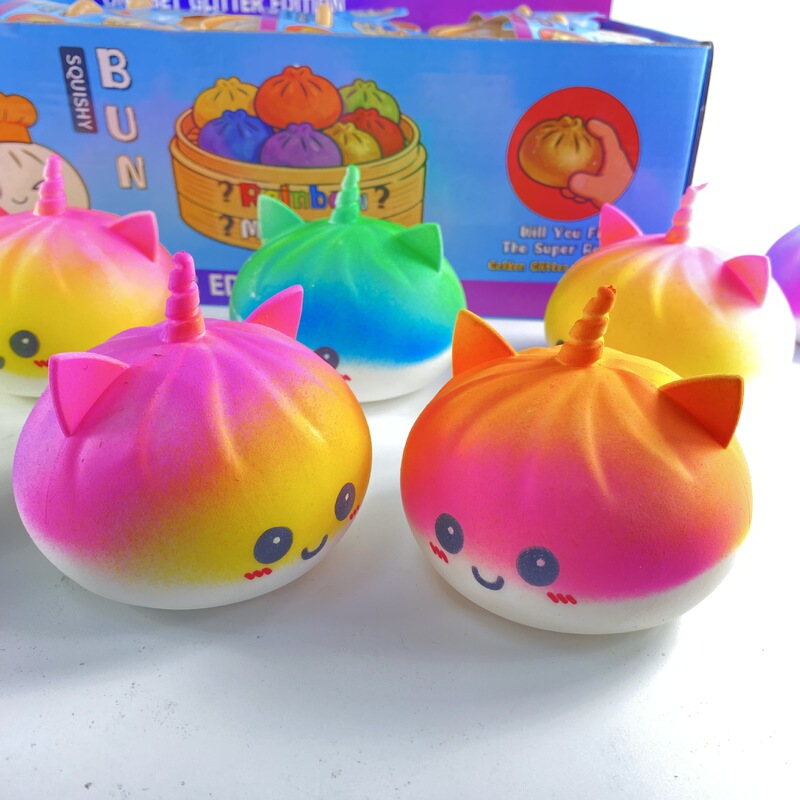 Cross-Border Popular Large-Sized Stress-Relief Bun Squishy Toy Blind Box Creative Realistic Stress-Relief Expression Bun Cartoon Stress-Relief Toy Cross-Border Popular Large-Sized Stress-Relief Bun Squishy Toy Blind Box Creative Realistic Stress-Relief Expression Bun Cartoon Stress-Relief Toy