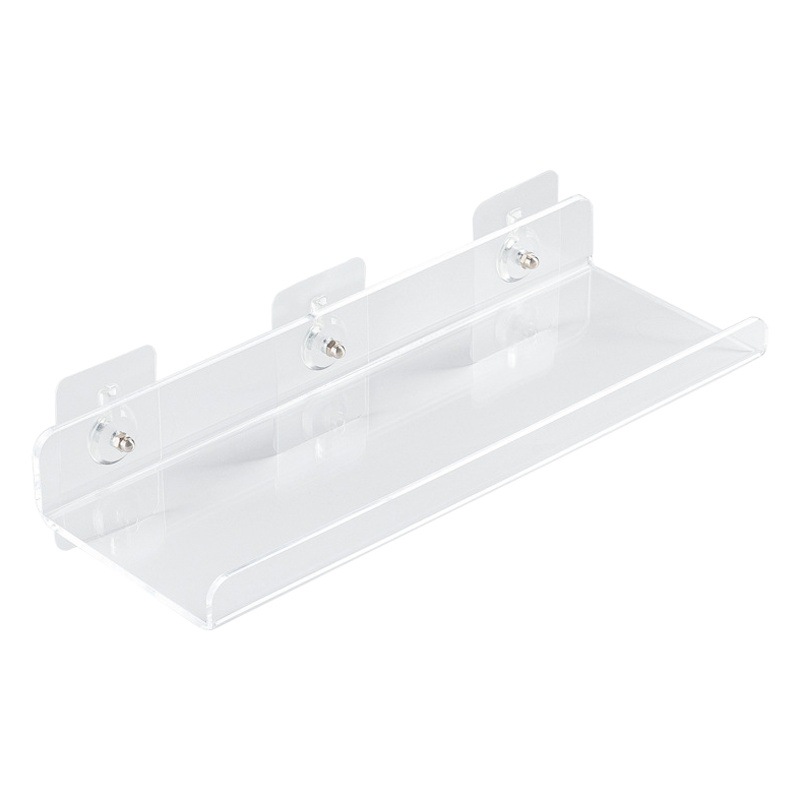 Estantería de acrílico imagen libro rack ponche-libre periódico y revista decoración de la pared colgante de pared ins creativo estante de exhibición transparente