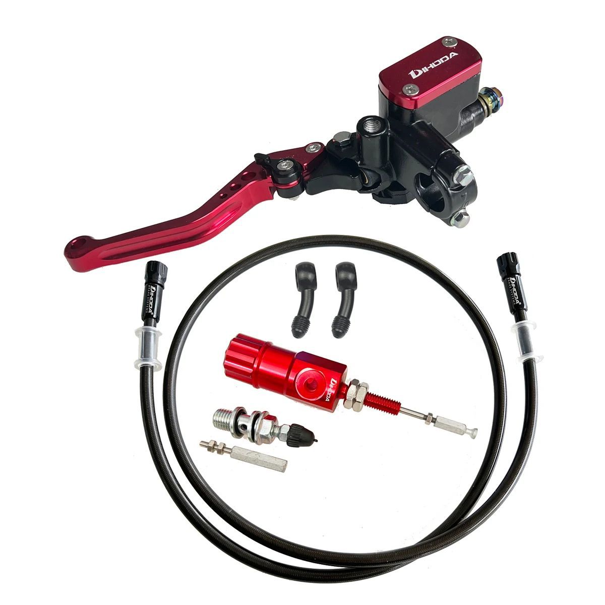 Motorcycle modified square pump clutch kit, cable-operated clutch converted to hydraulic clutch, hydraulic clutch master pump assembly parts