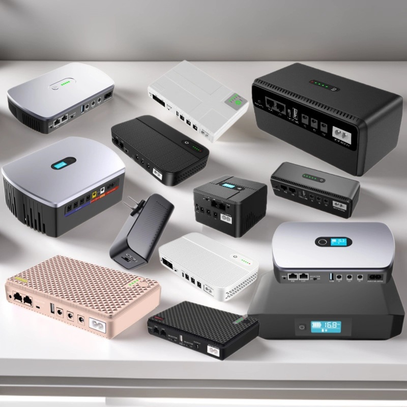 UPS portátil DC 5V/9V/12V, batería externa para router, tablet y teléfono móvil