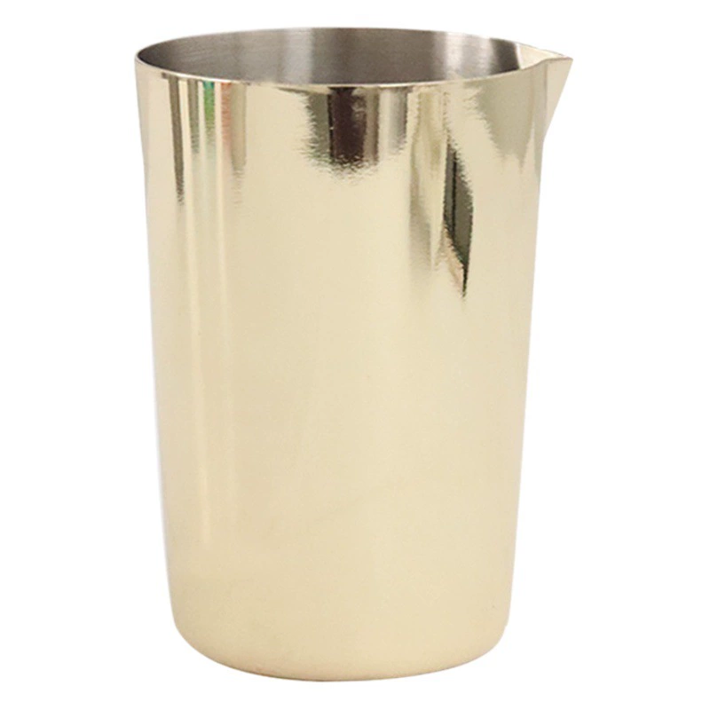 Мерный стакан из нержавеющей стали 304, стакан для воды, серебряный стакан для латте-арта, стакан для молока, стакан для смешивания, дозатор для вина, графин