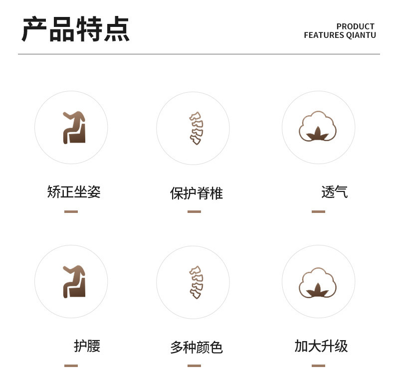 Customized Car Headrest, Memory Foam Neck Pillow, Lumbar Support, Long-Lasting Support, Lumbar Cushion, Lumbar Support, Car Seat Lumbar Cushion Logo