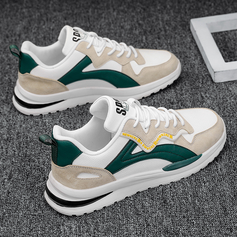 Zapatos de hombre invierno 2026 nueva tendencia de malla transpirable deportes ociosos para correr zapatos de moda juveniles