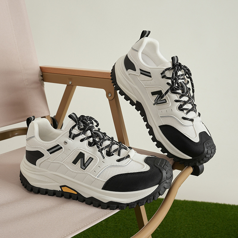 Wow! New Balance Original Designer Thick-Soled Durian Shoes, New Platform Sole Hiking Sports Tire Shoes Are Super Popular