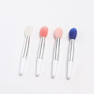 In-Stock Silicone Small Lip Brush Lipstick Brush Makeup Lip Gloss Portable Lip Balm Lip Blending Brush Makeup Tool Special