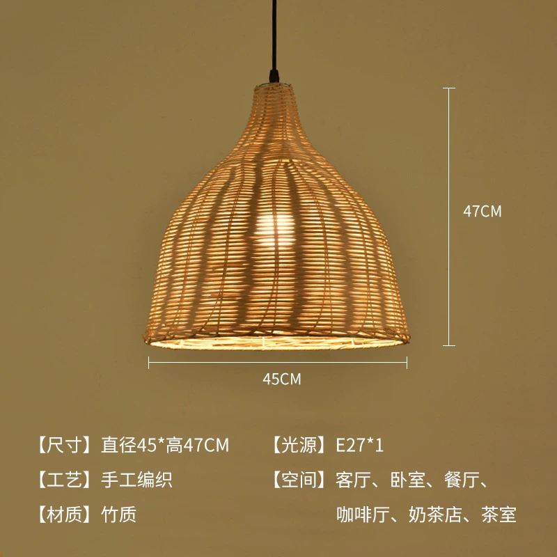 Lights, coffee ceiling lamp for living room, retro pumpkin lantern for hotel, style