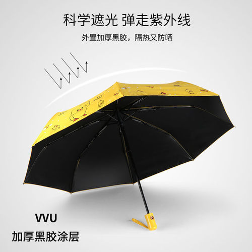 Wholesale Corgi Ins Automatic Rain Umbrella, Sunny and Rainy Dual-Purpose Folding Umbrella, Sunshade Umbrella, Sun Umbrella, UV Protection