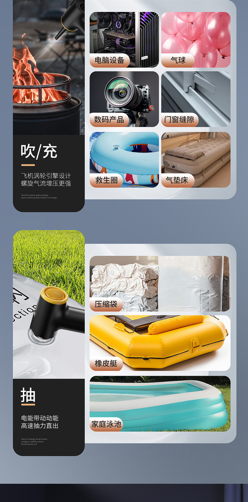 Cross-Border Wireless Car Vacuum Cleaner, Household Small Multi-Functional Vacuum Cleaner, Professional Deep Cleaning, Portable and Convenient to Suck