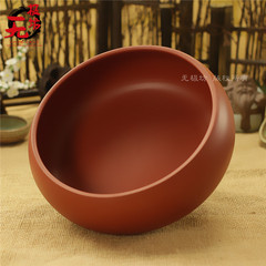 紫砂大號茶洗功夫茶具筆洗茶杯洗水洗簡約水盂黑紅紫煙灰缸茶道配