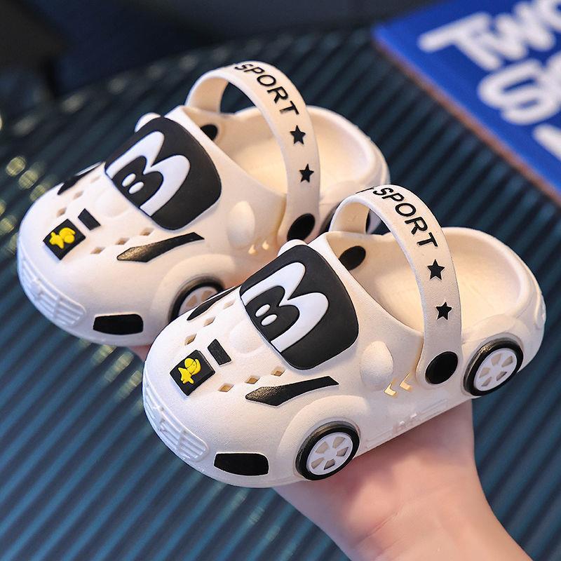 Zapatillas luminosas para niños de verano para niños de dibujos animados antideslizantes con base suave para bebés caseros sandalias