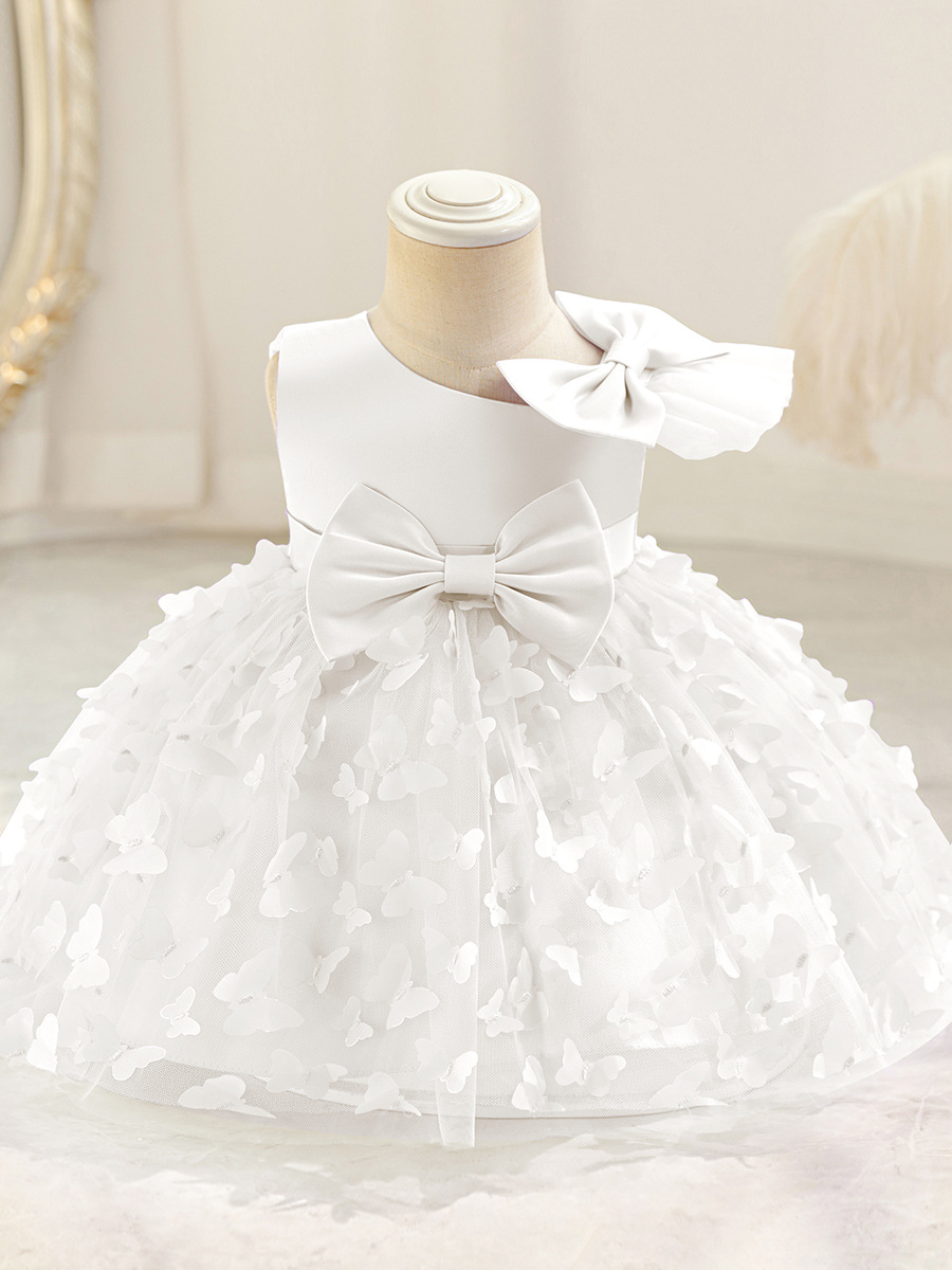 Nuevo bebé transfronterizo, vestido de princesa infantil, vestido de aniversario, vestido de niña, vestido de espectáculo