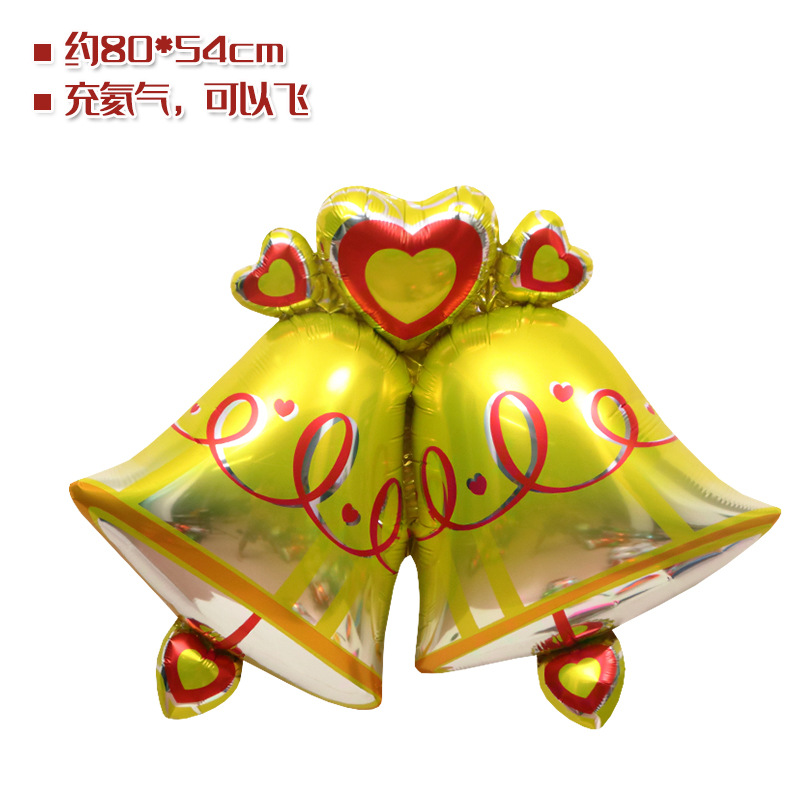 Tienda ventana Decoración Accesorios juguete globo Navidad caramelo muleta ancianos muñeco de nieve árbol de Navidad globo foto