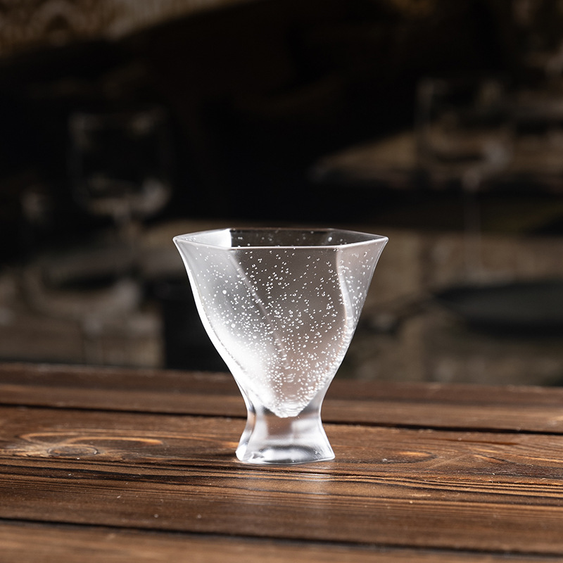 Bubble flower cup (glazed)
