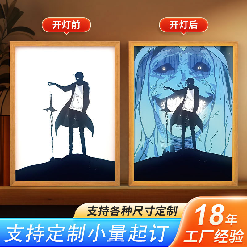 I Upgraded the Creative Peripherals Alone DIY Luminous Picture Frame Bedroom Ornaments Night Light Holiday Birthday Gift Table